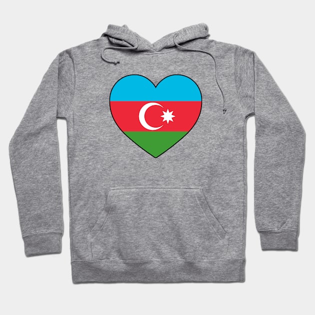 Heart - Azerbaijan _048 Hoodie by Tridaak